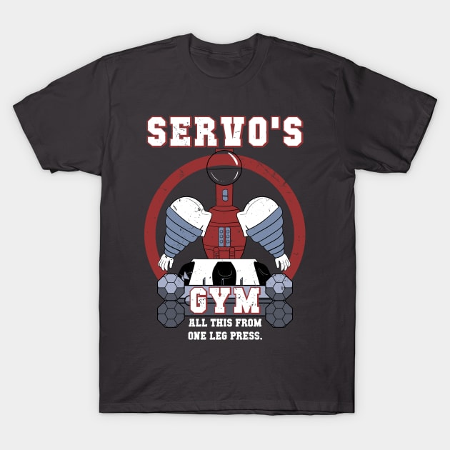 The Gym Of Love (Servo) T-Shirt by HeroInstitute